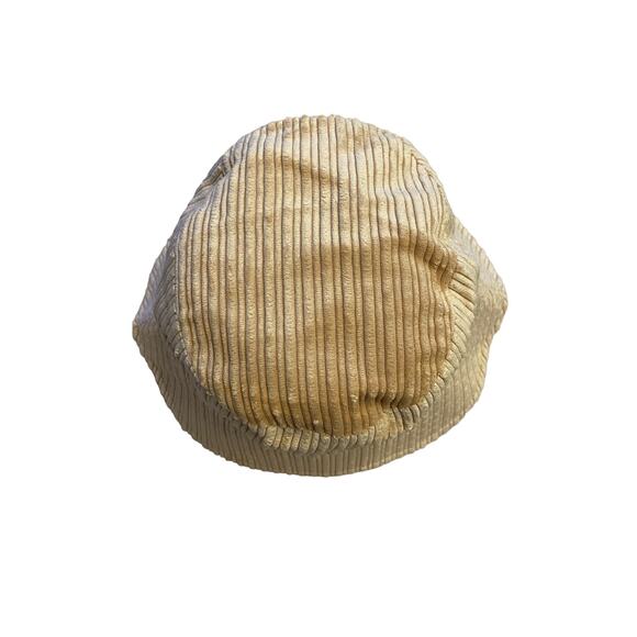 Isabel Marant Y2K Boho Haley Corduroy Bucket Hat Chestnut Brown Cotton Velvety - Picture 7 of 10